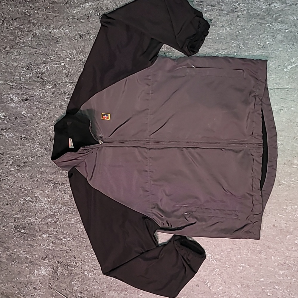 Vintage. 90s. Nike Tennis Full-zip. Fleece-lined.  Jacket.  Men's size M